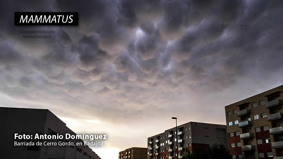 Las mejores imágenes de las tormentas en Extremadura del pasado viernes 17 de julio