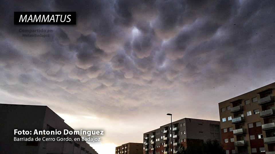 Las mejores imágenes de las tormentas en Extremadura el viernes 17 de julio