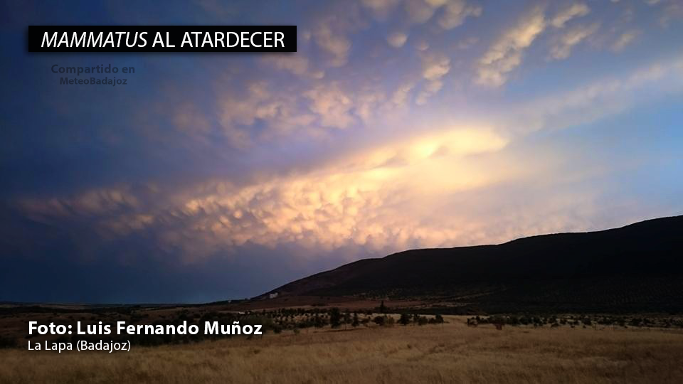 Las mejores imágenes de las tormentas en Extremadura el viernes 17 de julio