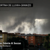 Las mejores imágenes de las tormentas en Extremadura el viernes 17 de julio