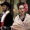 Primer desfile del Festival Folklórico Internacional de Extremadura