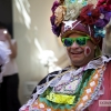 Primer desfile del Festival Folklórico Internacional de Extremadura