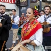 Primer desfile del Festival Folklórico Internacional de Extremadura