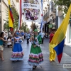 Primer desfile del Festival Folklórico Internacional de Extremadura