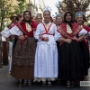 Primer desfile del Festival Folklórico Internacional de Extremadura