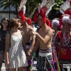 El folklore llega al céntrico paseo de San Francisco