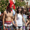 El folklore llega al céntrico paseo de San Francisco
