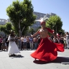 El folklore llega al céntrico paseo de San Francisco