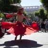 El folklore llega al céntrico paseo de San Francisco