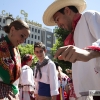 El folklore llega al céntrico paseo de San Francisco