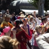 El folklore llega al céntrico paseo de San Francisco