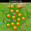 Previsión meteorológica para Extremadura. Días 11, 12 y 13 de julio