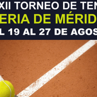 El Torneo de Tenis de Mérida se celebrará del 19 al 27 de agosto