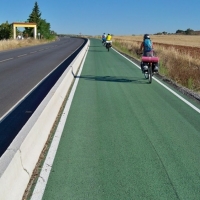 El carril bici hasta Proserpina estará iluminado a partir de hoy