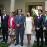 Los nuevos consejeros del Gobierno de Vara toman posesión de sus cargos