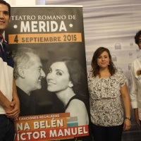Ana Belén y Víctor Manuel ofrecerán un concierto en el Teatro Romano de Mérida