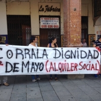 La Corrala Dignidad pide que las viviendas de la SAREB se conviertan en &quot;viviendas sociales&quot;