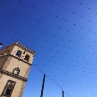 Cabezas en contra de trasladar el cableado del entoldado de la plaza de España a otro lugar de la ciudad