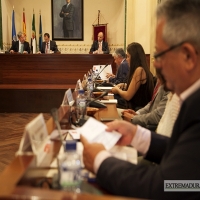La Diputación de Badajoz designa en un pleno extraordinario a los cargos de la Corporación