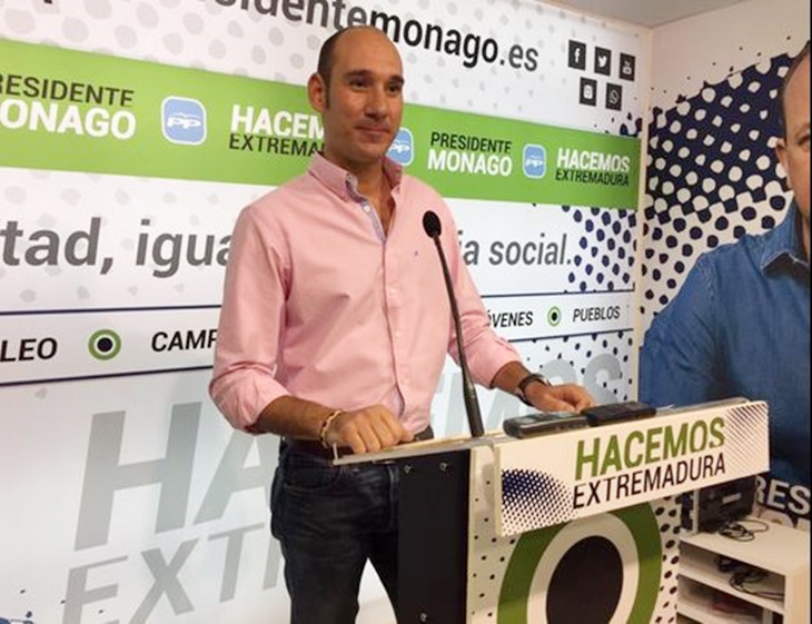 El PP exige la dimisión del presidente de la Diputación de Badajoz