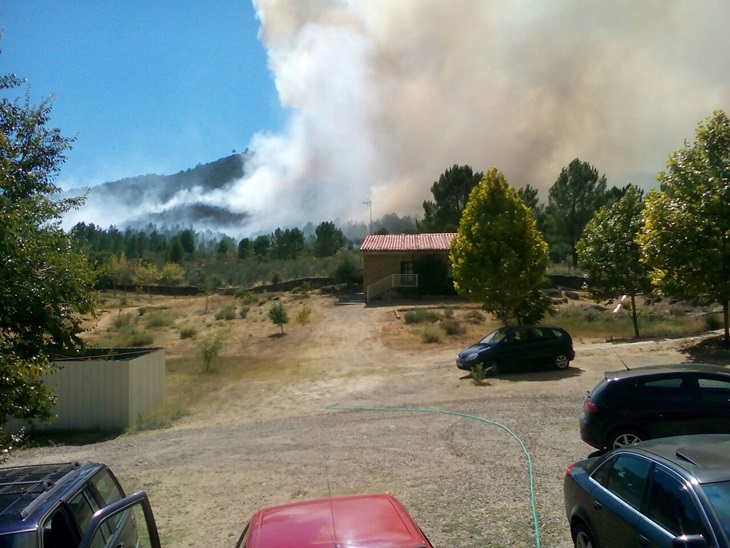 Ciudadanos pide que “se investigue lo ocurrido” en el incendio de Sierra de Gata.