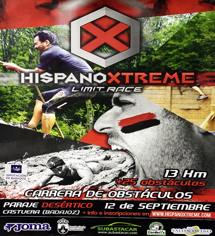 Castuera acoge por primera vez la carrera de obstáculos “Hispano Xtreme”