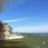 Las desgarradoras imágenes del incendio de Sierra de Gata