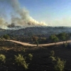 Varias hectáreas de monte arden en un incendio en Lograsán