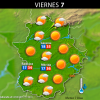 Previsión meteorológica para Extremadura. Días 5, 6 y 7 de agosto