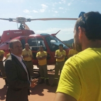 El Infoex recuerda que el incendio de Sierra de Gata no está extinguido
