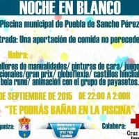 La Noche en Blanco de Puebla de Sancho Pérez se repite para recaudar alimentos