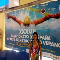 La extremeña Estela González Campeona de España Infantil de Natación