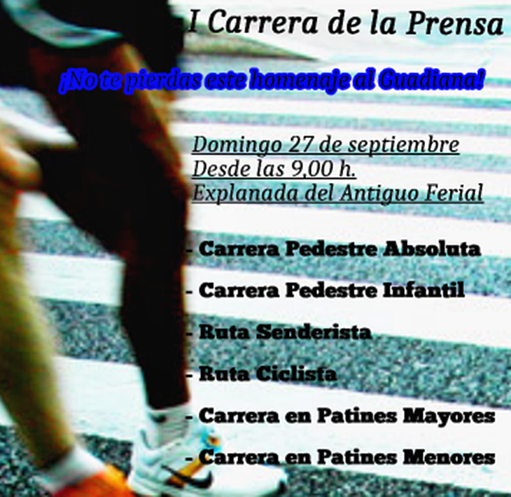 La I Carrera de la Prensa cambia de fecha