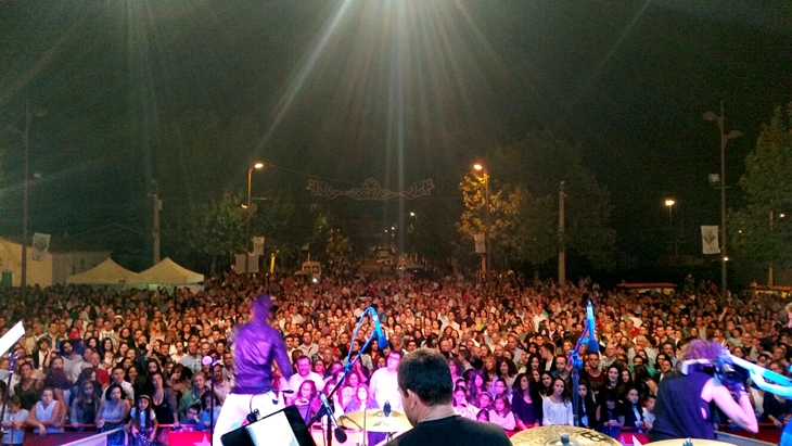 Multitudinario concierto de Soraya en Zafra