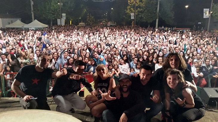 Multitudinario concierto de Soraya en Zafra
