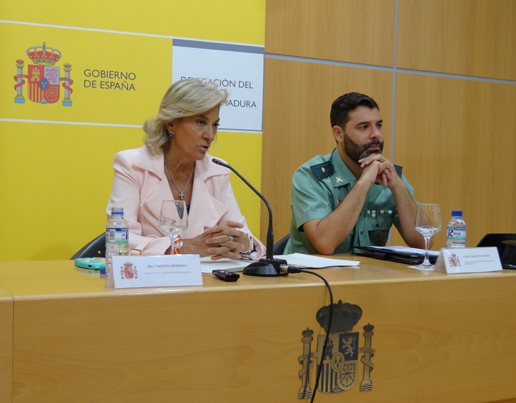 La delegada del Gobierno informa que el incendio de Gata podría ser provocado