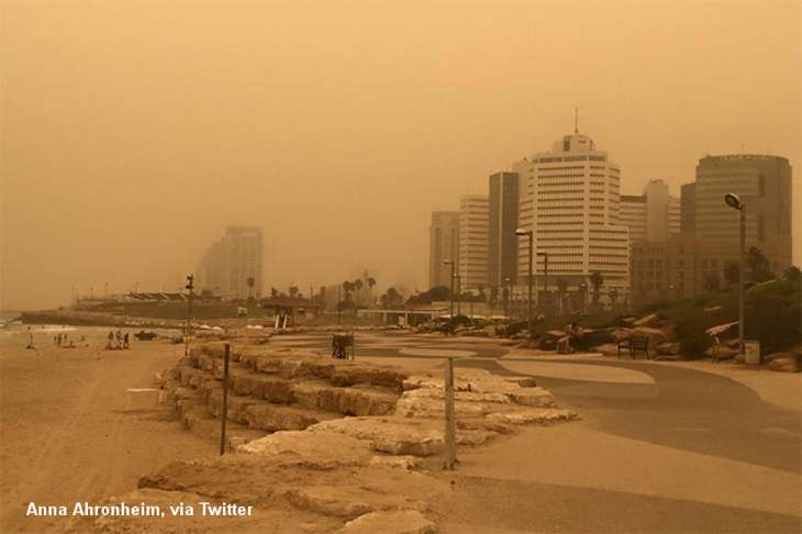 Una importante tormenta de arena ‘mortal’ provoca numerosos problemas en Oriente Medio