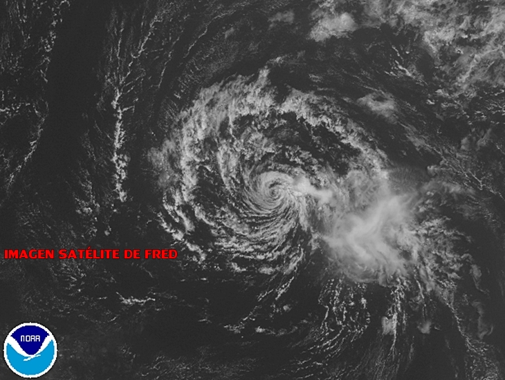 El huracán ‘Fred’ podría acercarse a España la próxima semana