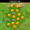 Previsión meteorológica para Extremadura. Días 18, 19 y 20 de septiembre