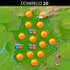 Previsión meteorológica para Extremadura. Días 18, 19 y 20 de septiembre