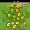 Previsión meteorológica para Extremadura. Días 19, 20 y 21 de septiembre
