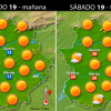 Previsión meteorológica para Extremadura. Días 19, 20 y 21 de septiembre