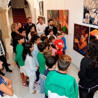 Blanca Martín presenta una exposición que supone la unión entre Andalucía y Extremadura