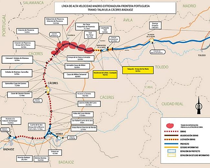 Podemos-Mérida solicita que la estación AVE esté en Mérida
