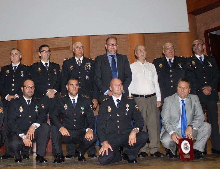 Osuna celebra con la Policía Nacional la festividad de su patrón