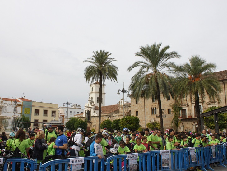 800 escolares han celebrado el Día de la Bicicleta
