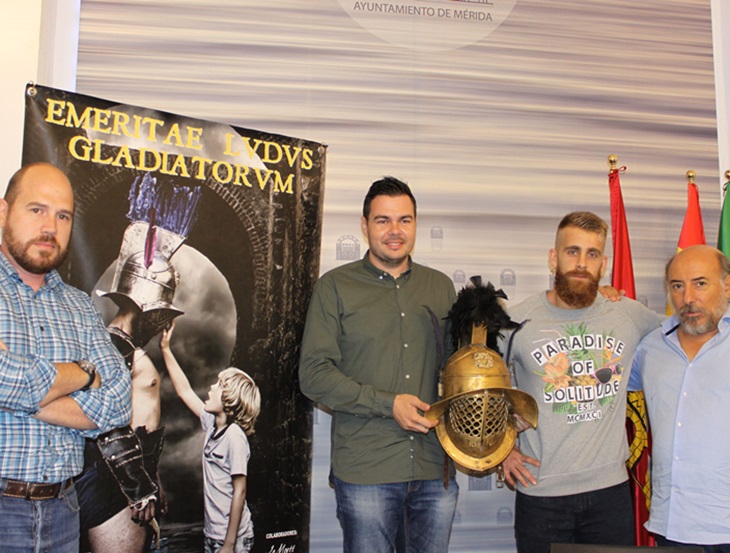 Los gladiadores vuelven al Anfiteatro de Mérida el próximo sábado