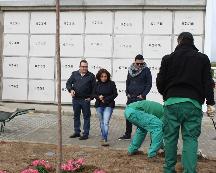 Mejoras del Cementerio de Mérida con motivo de la festividad de Todos los Santos