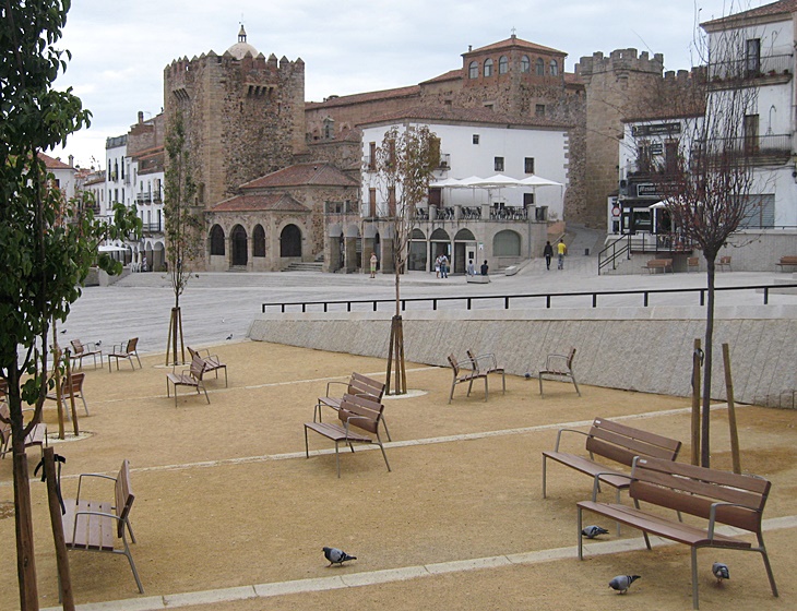 La Plaza Mayor de Cáceres acogerá los actos de la Patrona de la Guardia Civil