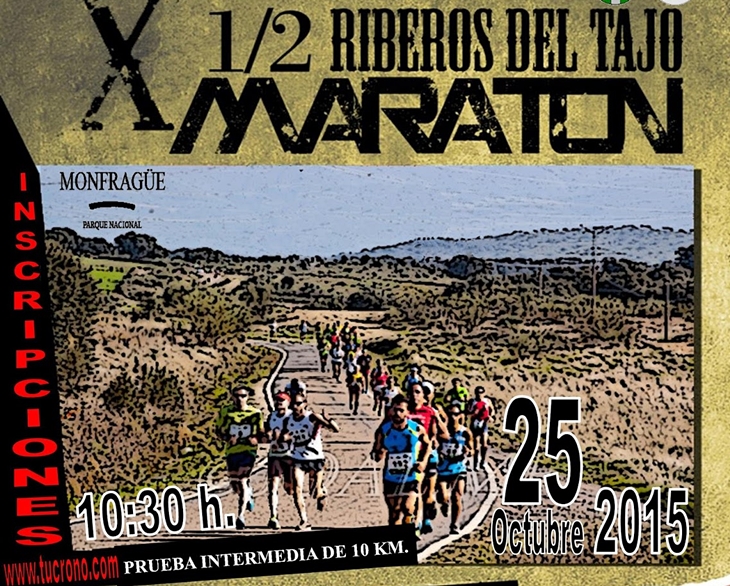 Más de 400 atletas participarán en la media maratón Riberos del Tajo
